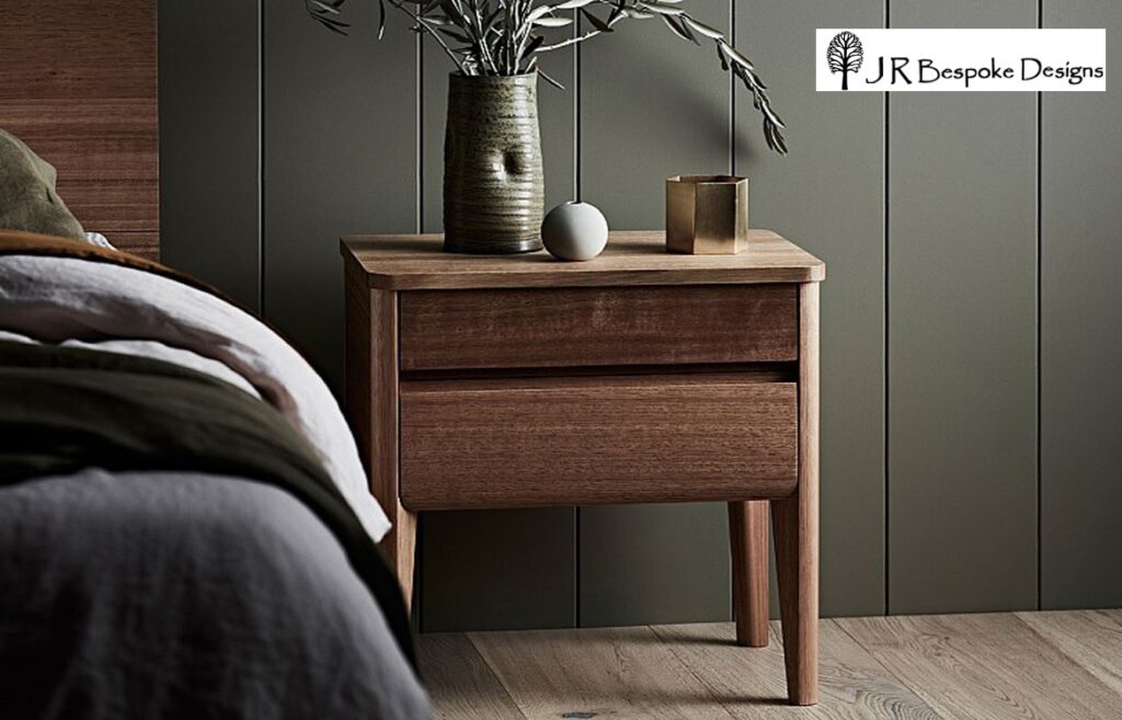 Why Is A Walut Bedside Table A Good Choice For Upholstered Beds?